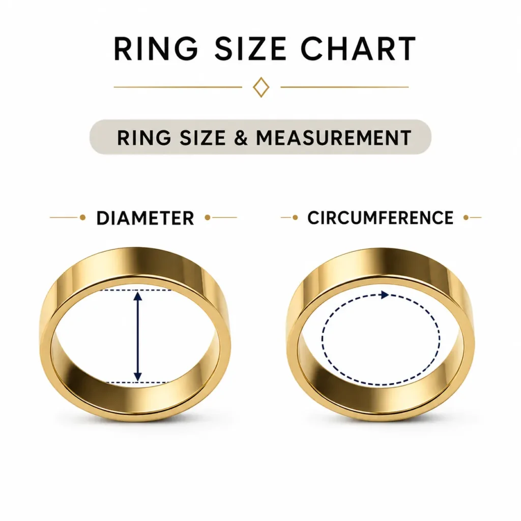 rings sizes chart